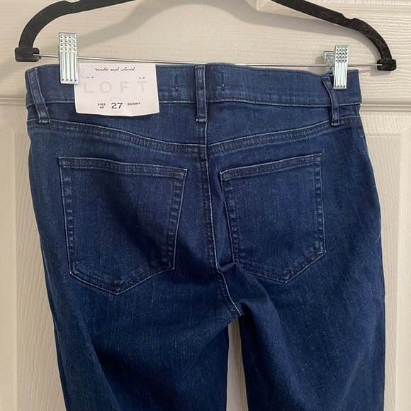 🎀NWT LOFT jeans size 4/27p 220 - Picture 4 of 7